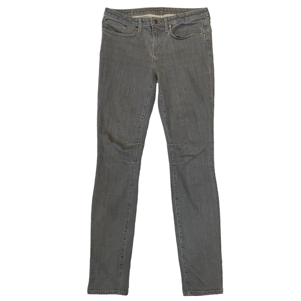 Helmut Lang Skinny Jeans Women's Size 28 Gray Basic Casual Leisure 100% Cotton